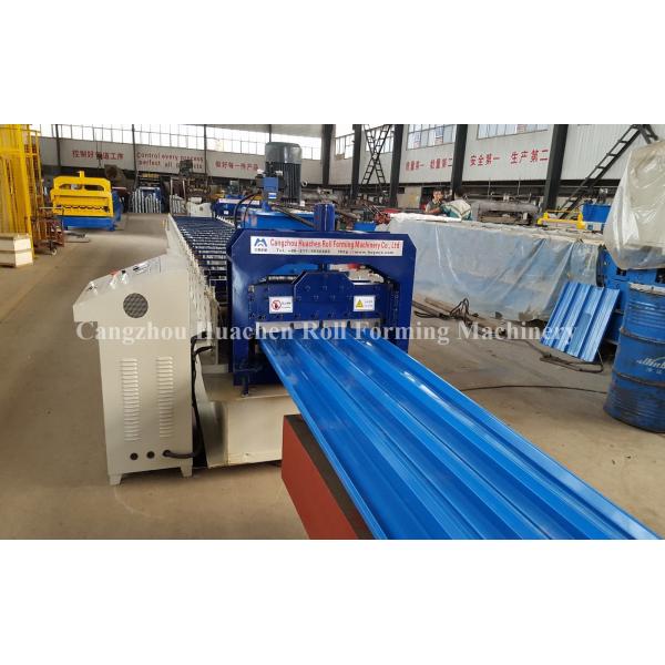 Corrugated Metal Roofing Sheet Roll Forming Machine 4.5T Fully Automatic