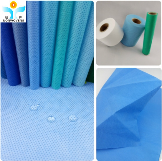 PP 3ply Non Woven Fabrics Customizable Gsm Technics Style Color Feature Weight