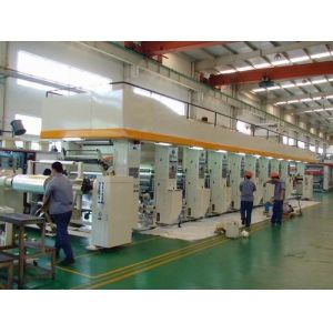 Quality plastic 7 Motor Rotogravure Printing Machinery / rotogravure printer Machine for sale