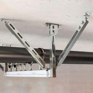 Rectangular Duct Lateral Simpson Earthquake Brackets Cable Duct Gallery Building