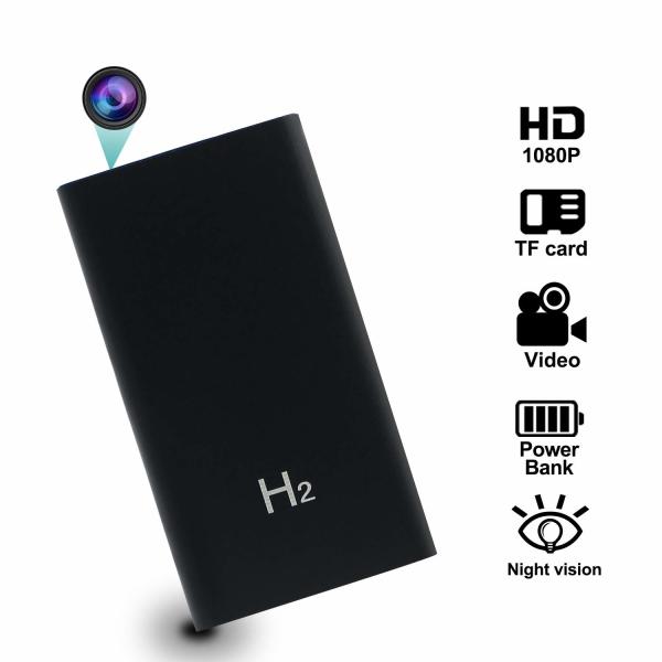 Buy Spy Camera 5000mAh Power Bank Hidden Camera HD 1080P Video Recorder Nanny Mini Security Camera, No WiFi Need at wholesale prices