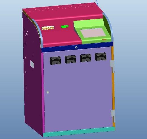 Buy Digital Kiosk ATM Machine Support Multi Languages And Voice Prompts at wholesale prices