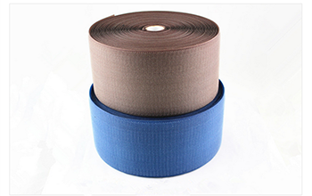 100mm Nylon Hook Loop Fastener , Blue Soft heavy duty hook and loop