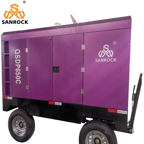 Portable Rotary Screw Type Air Compressor High Efficiency Screw Air Compressor Small Air Compressor Machine