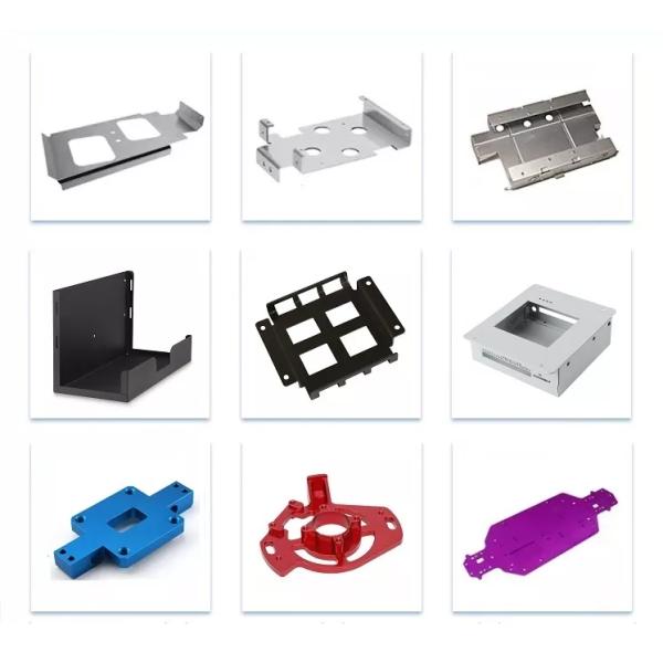 Aluminum Precision Sheet Metal Fabrication Parts With Brushing Anodizing Finish