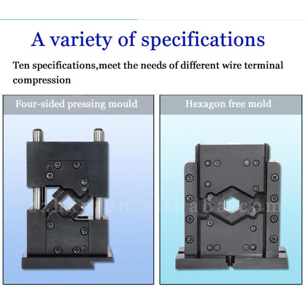 Six Edge Crimping Die Hexagonal Terminal Crimping Applicator for Consistent Pressing