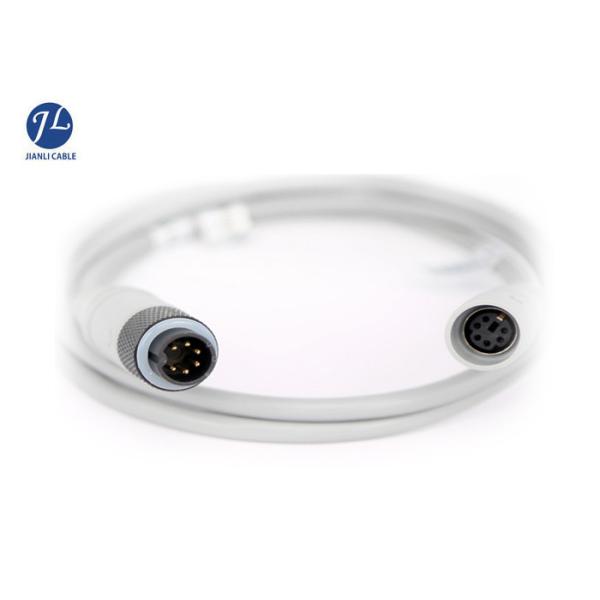 Customize 15CM Waterproof IP67 6 Pin S Video Cable For Backup Camera System