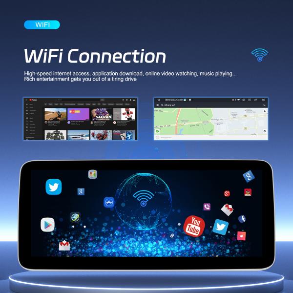 Experience Entertainment with Universal Car Fitment 12.3inch Car Multimedia Player