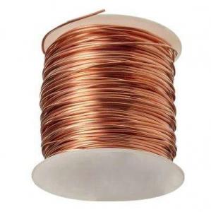 Quality Insulated Red Copper Wire Rod Mesh High Frequency AWS A.5.18 T2 0.16mm 0.18mm Enamelled for sale