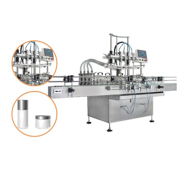 Buy Automatic Inline Multy Heads Horizontal Piston Filling Equipment System Volumetric Servo Driven at wholesale prices