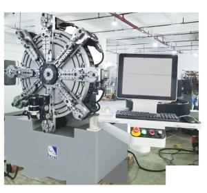 China 2.5mm CNC Wire Forming Machine Wire Spring Making Machine With Wire Rotary on sale