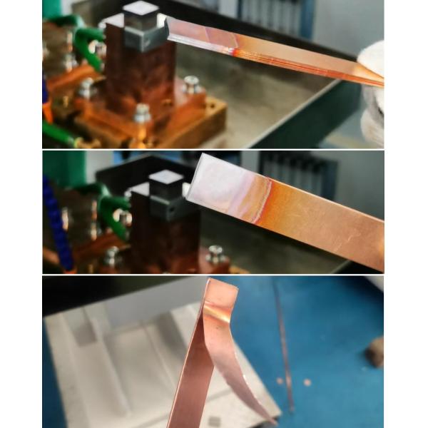 Pneumatic 3Mm Copper Strips Resistance Gas Hydraulic Diffusion Welding Machine