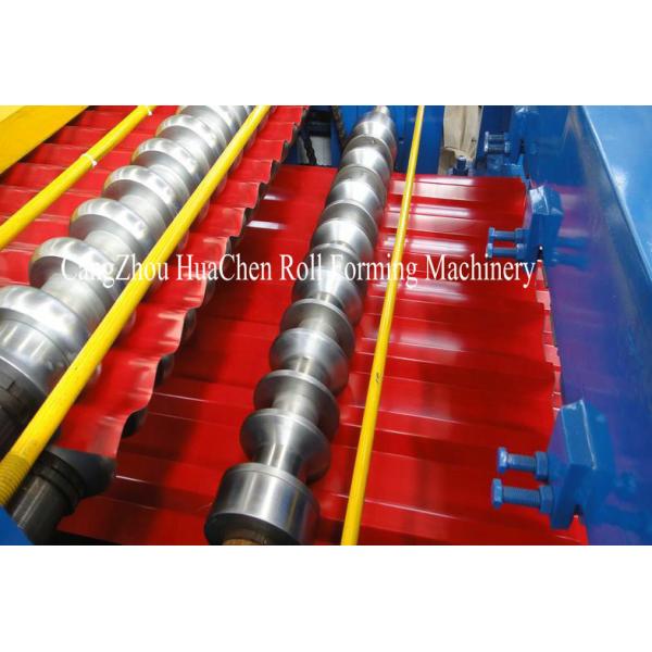 Double Layer Roofing Panel Roll Forming Machine For IBR / Corrugated Sheet