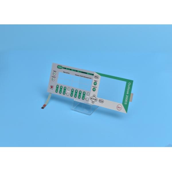 Multiple Keys / Windows Membrane Switch Keypad Multi Layer With Leds