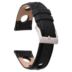 China Cowhide Leather Watch Strap Bands Adjustable Size 18 19 20 21 22 24mm on sale