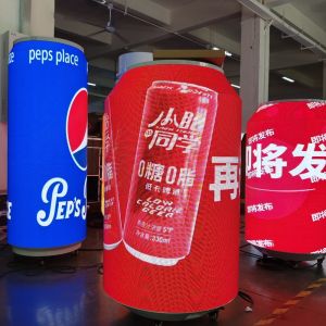 Customized Special Shaped LED Display P2 With SMD1515 Led Lamp And 170 Deg