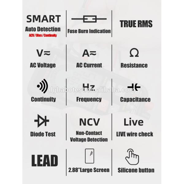 600uA Handheld Digital Multimeter