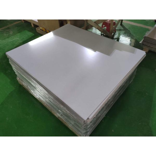 White Melamine Multilayer PCB Drilling Backup Board 1.5mm
