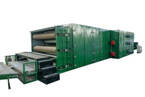Quality Polyester 350kg One Hour Wadding Production Line With Memory Function for sale