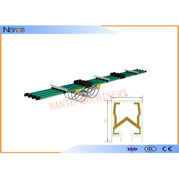 Aluminium Copper Crane Conductor Bar Large Power Available Easy Installation