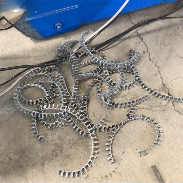 Fully Automatic Razor Barbed Wire Making Machine EasyOperate 80-120 times/min
