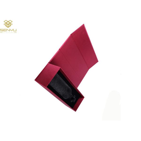 Wine Storage Boxes Cardboard 1200gsm Rigid Gift Handmade Size Customized