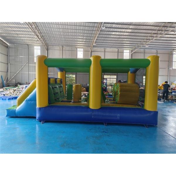 Digital Printing Inflatable Obstacle Courses Combo PVC Commercial Inflatable Bouncer Combo