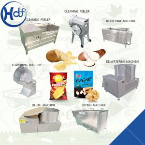 Quality Customized Chips Production Line High Productivity Banana Chips Fryer Machine for sale