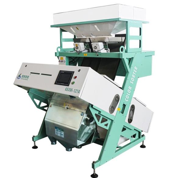 Buy 2 Chute Mini Color Sorter Machine Cashew Nut Sorting Machine Full Color at wholesale prices