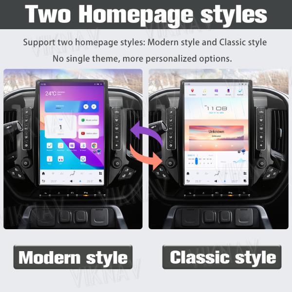 Multimedia Android Car Head Unit For Chevroler Silverado / GMC SIERRA 2013-2020