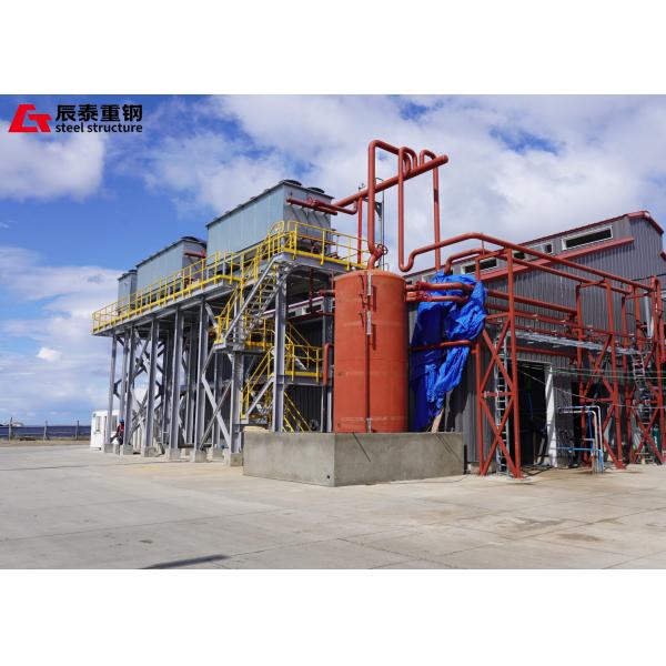 Industrial Light Steel Frame Metal Buildings Construction Facility