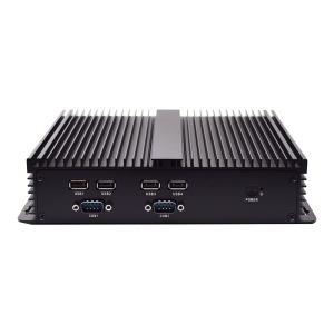 China Industrial Embedded Mini Pc Computer With I5 7267U 2 Rs232 Win10 Pro Vga Hd Fanless on sale