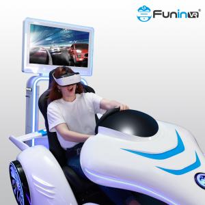 China Motorcycle Racing Simulator VR Racing Kart 9d Vr Simulator Dynamic Platform VR Game machine on sale