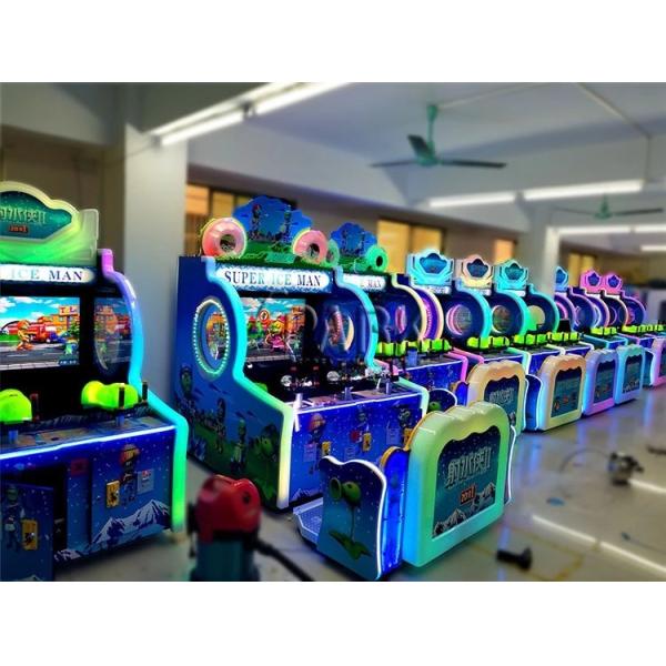 3p Indoor Video Redemption Arcade Machines Super Ice Man Water Gun Shooting Type
