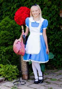Quality Story book Fairytale Teen Girl Halloween Costumes Child Supreme Alice for sale