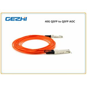 China Assembly 40G QSFP To QSFP Breakout Active Optical Cable on sale