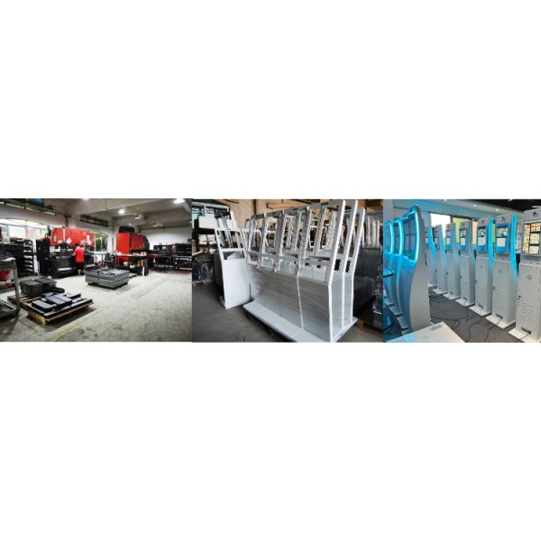 21.5/27 Inch Self-Service Kiosk with 1920X1080 Resolution and Intel Core I3/I5/I7 CPU for Cash Payment and QR Scanning
