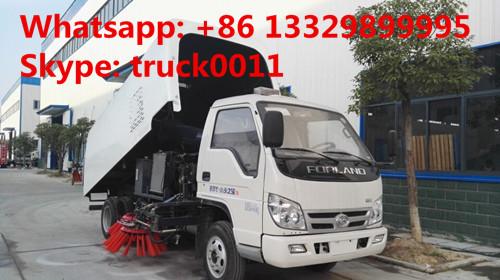 Buy HOT SALE! best price forland 4*2 RHD mini street sweeper truck, totally new forland road claning vehicles for sale at wholesale prices