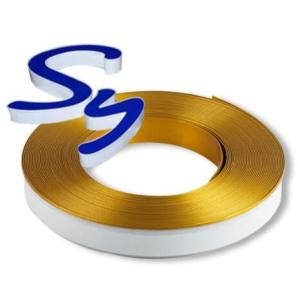 China Acrylic Channel Letters Aluminium Trim Cap With PC And Foam Strip on sale