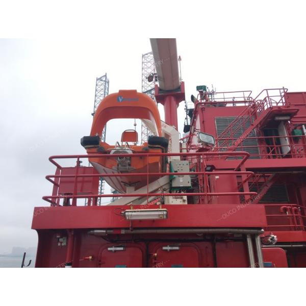 Advanced Marine Rescue Boat Davit System A Frame