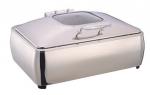 Full Size Stainless Steel Induction Chafing Dish GN1/1 Food Pan 9.0Ltr with