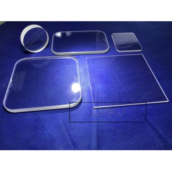 Square Rectangle Sapphire Optical Windows , Single Crystal Glass For LED Chip