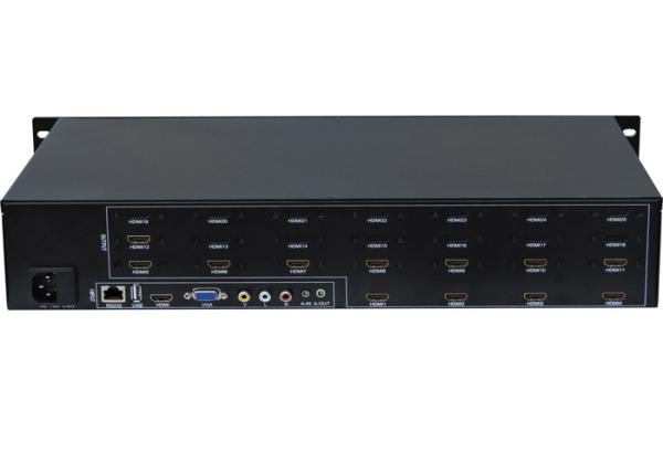 Hdmi 2x2 3x4 2x6 2x5 LCD Video Wall Matrix Controller With RS232 Control For 12