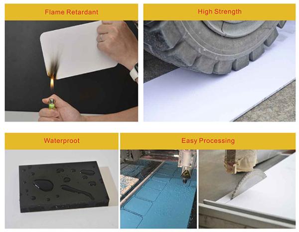 Buy 8mm PVC Foam Boards White Foam Board 4x8 Waterproof PVC Foam Board Panels at wholesale prices