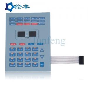 Quality Tactile Keys PC PET Membrane Switch Keyboard 3M468 Industrial Device for sale