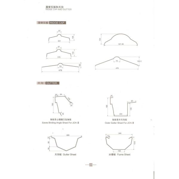 Water Gutter Sheet Metal Roll Forming Machines Three Phases 6 - 12M / Min Capability