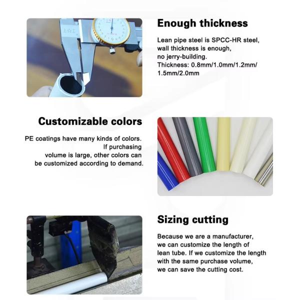 DY-01 Endcap For 0.8-1.2mm Thickness Lean Pipe Tubes