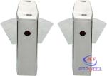 Bus station RFID Turnstile Flap Barrier Gate with counter system QR code / Bar