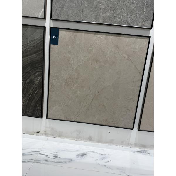 Light Brown 1mx1m Stylish Scratch-Resistant Inside Floor Polished Glazed Porcelain Tile For Renovation and Bedroom