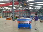 Double-corrugated Sheet Roofing Sheet Roll Forming Machine with protective cover